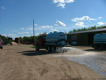  Dust control truck