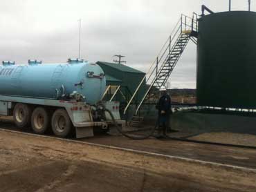  Water Hauling at a Well